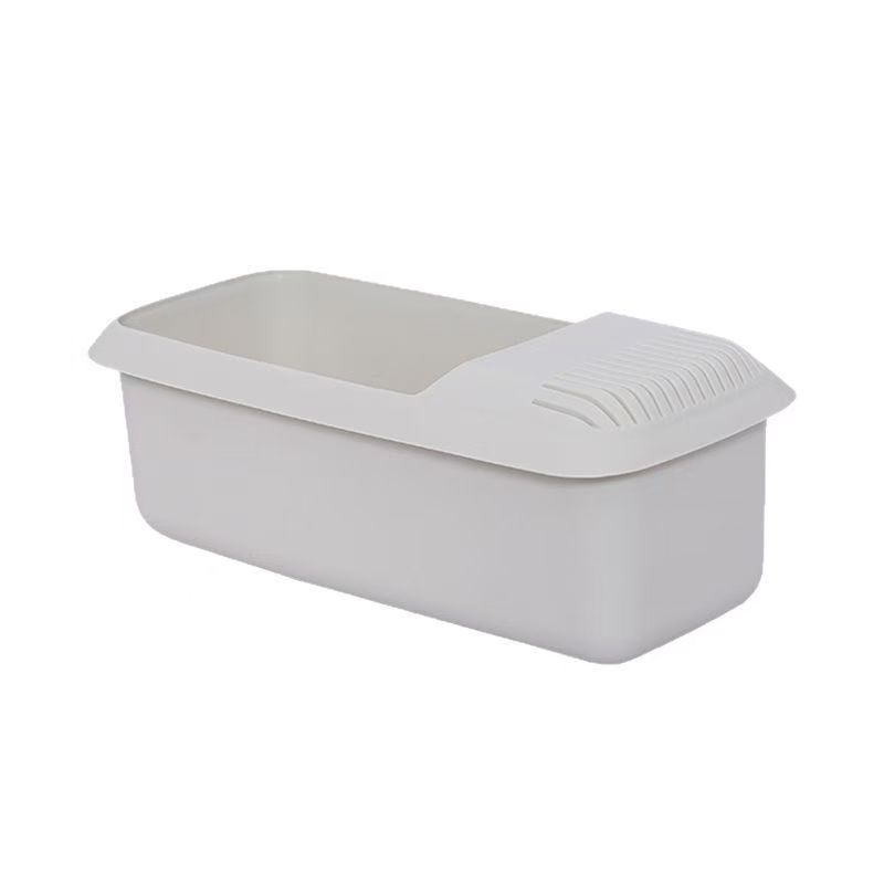 2-in-1 Plastic Pasta Box with Strainer